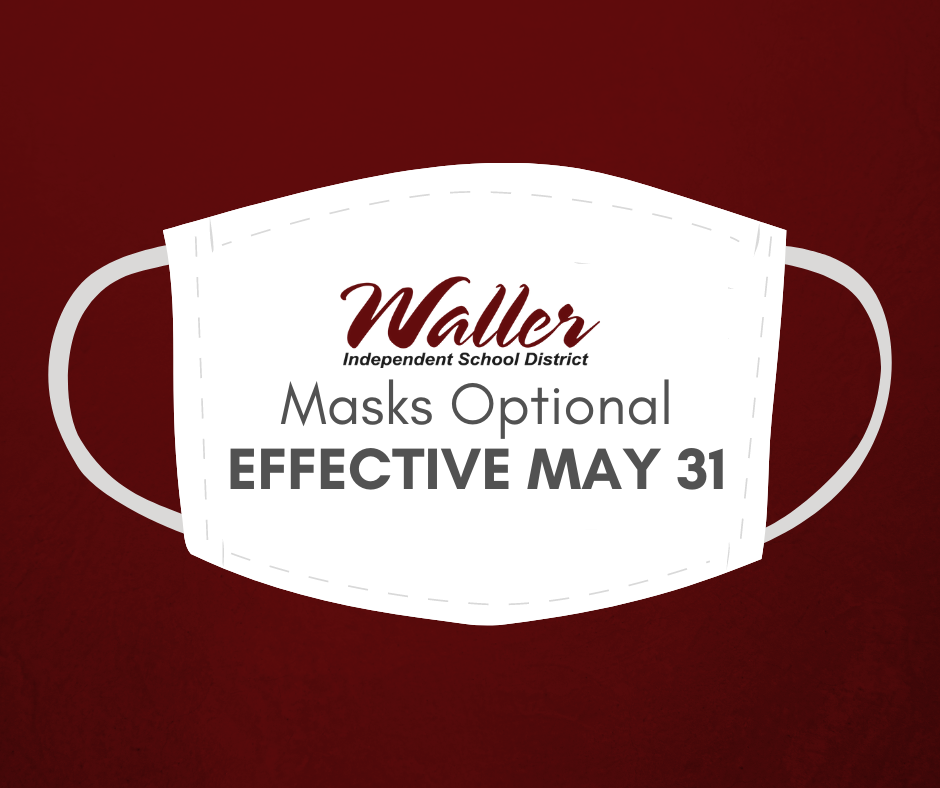 Masks Optional Effective May 31